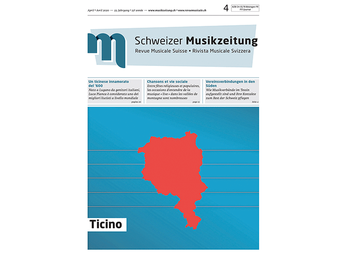 Cover Schweizer Musikzeitung